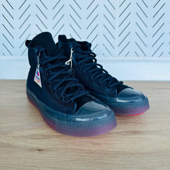 ⭐Converse Chuck Taylor All Star CX EXP2 Hi Mens Shoes 6.5 Black Sneakers A08593C - Picture 2 of 10